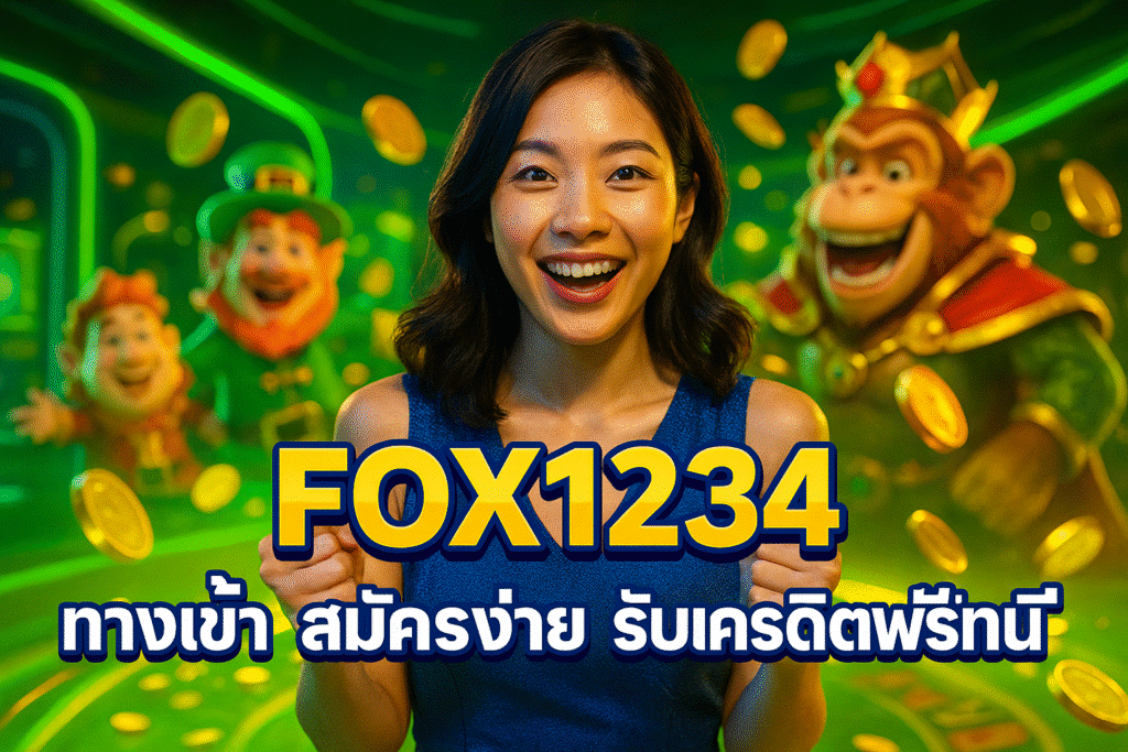 FOX1234 ทางเข้า สมัครง่าย รับเครดิตฟรีทันที