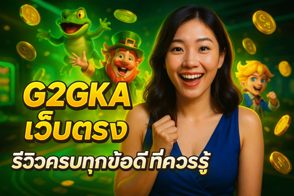 G2GKA เว็บตรง รีวิวครบทุกข้อดีที่ควรรู้
