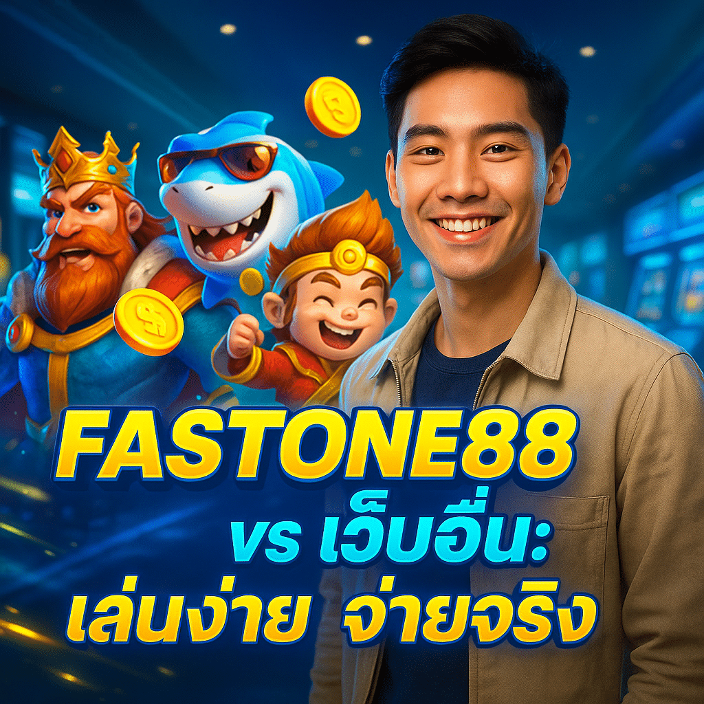FASTONE88 vs เว็บอื่น เล่นง่าย จ่ายจริง ต่างยังไง?