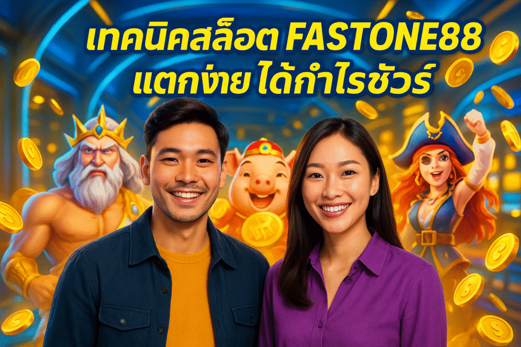 เทคนิคสล็อต FASTONE88 แตกง่าย ได้กำไรชัวร์